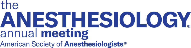 ANESTHESIOLOGY annual meeting 2025 logo